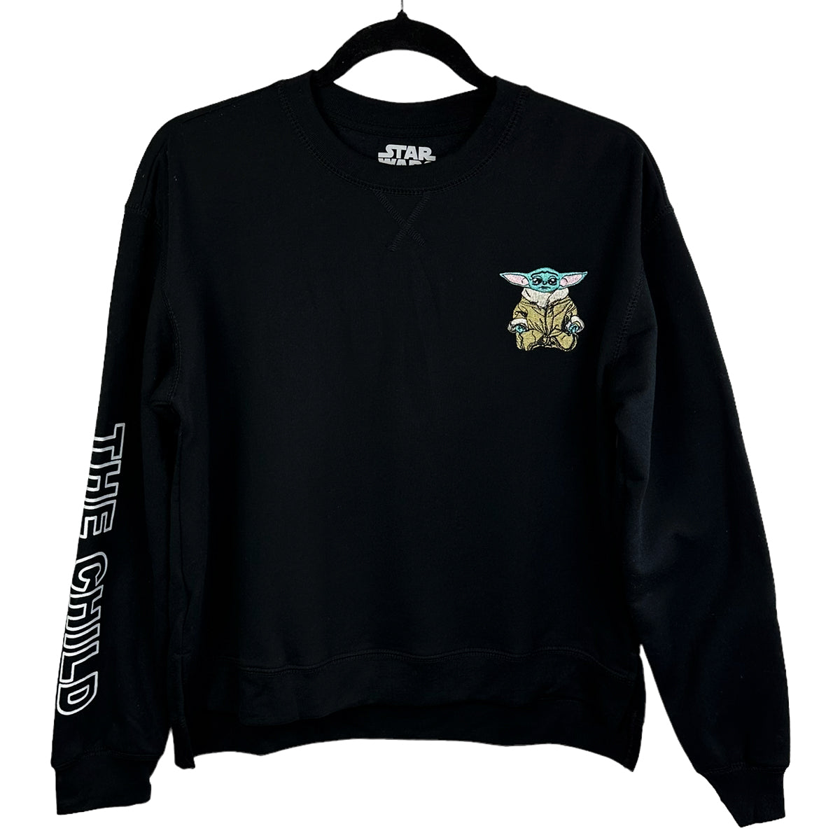 STAR WARS YODA Junior Fleece Crewneck Sweatshirt (Pack of 6)