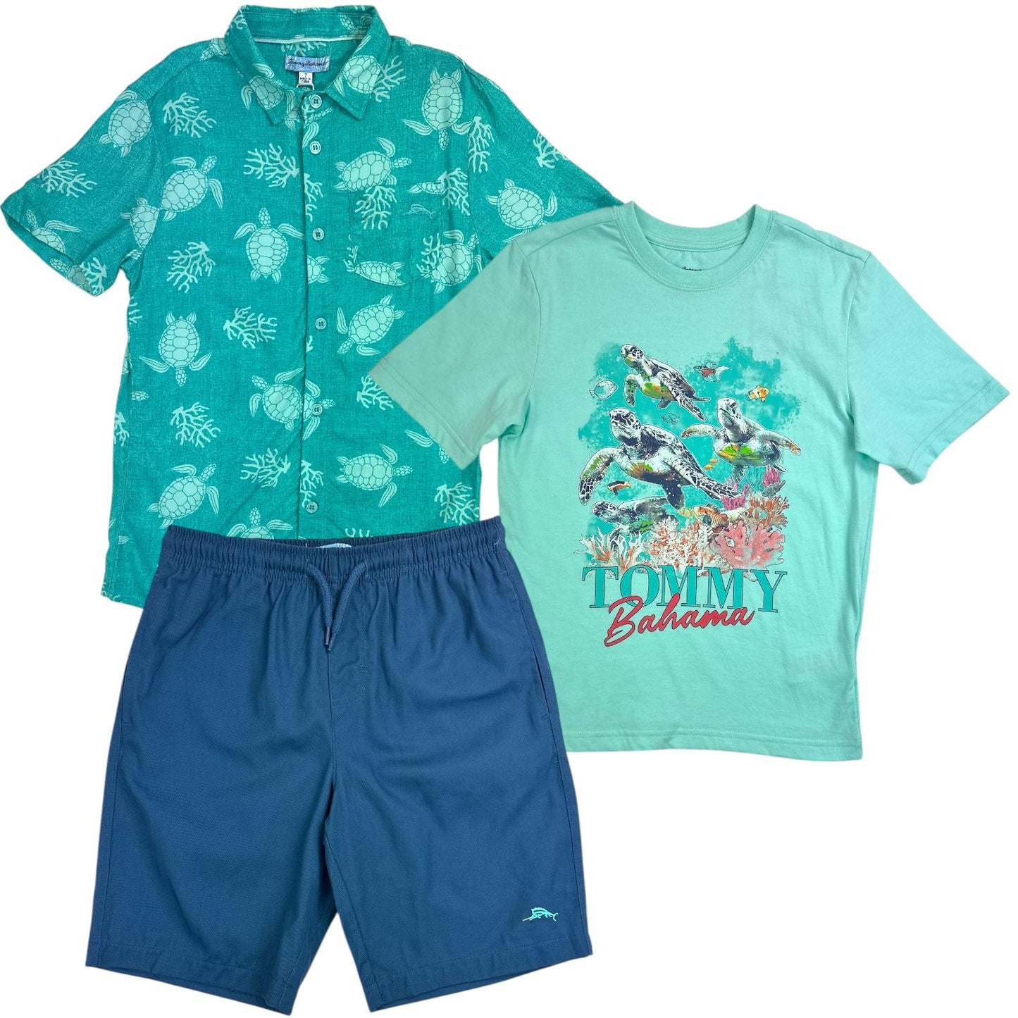 TOMMY BAHAMA 4-7 Boys 3-Piece Short Set (Pack of 6)