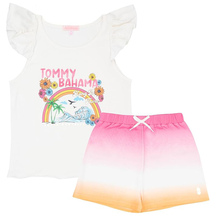 TOMMY BAHAMA 4-6X Girls 2-Piece Short Set (Pack of 6)