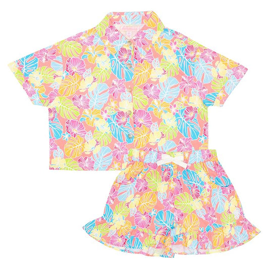 TOMMY BAHAMA Girls 2-Piece Short Set (Pack of 5)