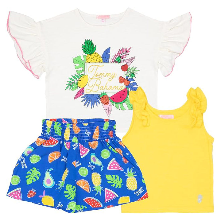 TOMMY BAHAMA Girls 3-Piece Short Set (Pack of 6)