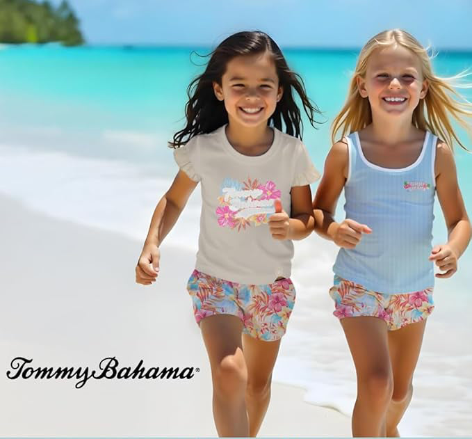 TOMMY BAHAMA Girls 3-Piece Short Set (Pack of 5)