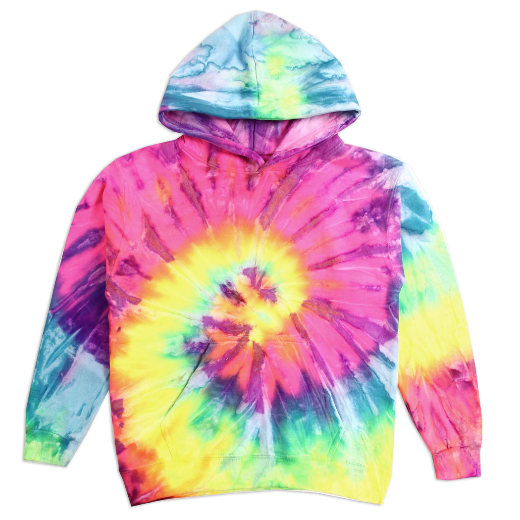 CLOSEOUT DEAL - Tie-Dye Fleece Hoodies & Joggers - 388 Piece Take-All Deal