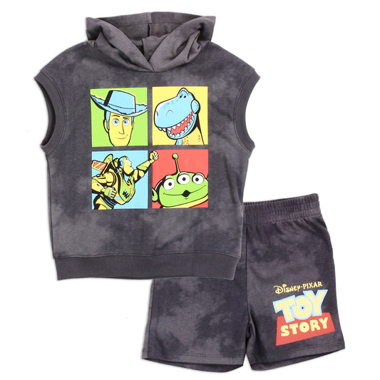 TOY STORY Boys Toddler 2-Piece FT Short Set (Pack of 4)