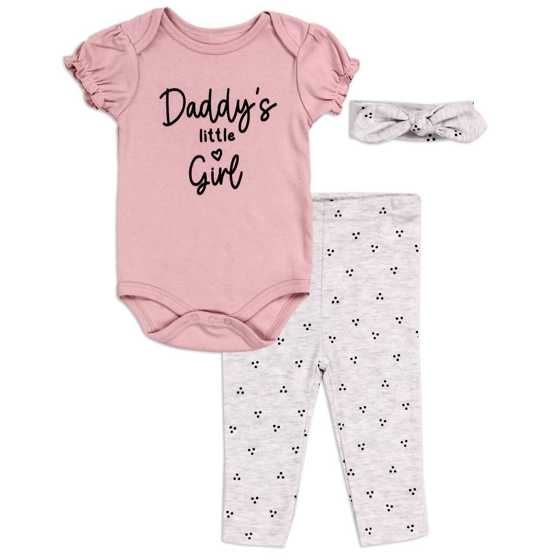 WILD CHILD! Girls Newborn 3-Piece Pant Set (Pack of 6)