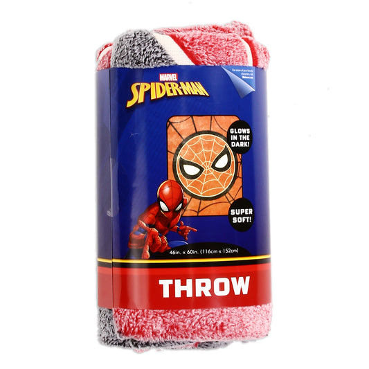 SPIDER-MAN Kids' Plush Throw Blanket (Pack of 3)