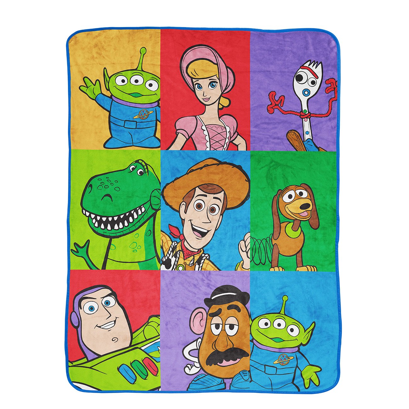 TOY STORY Kids' Plush Throw Blanket (Pack of 3)