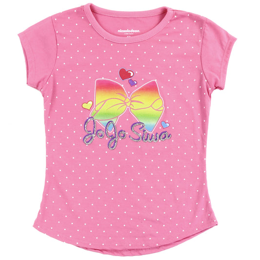 JOJO SIWA Girls 4-6X T-Shirt (Pack of 6)
