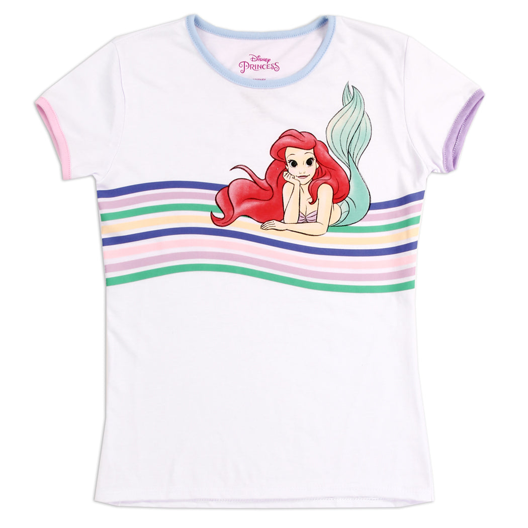 LITTLE MERMAID Girls Toddler T-Shirt (Pack of 6)