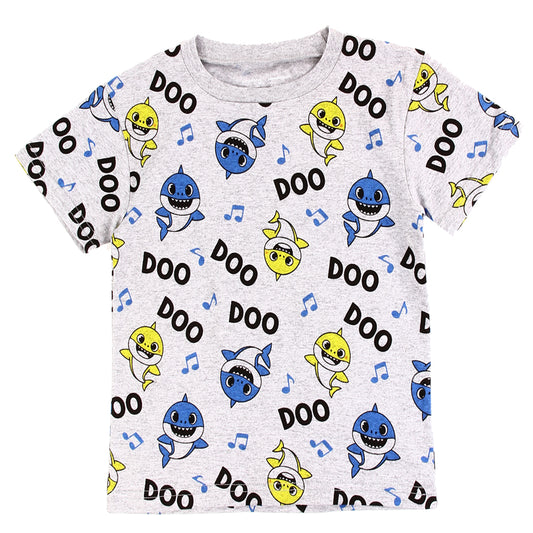 BABY SHARK Boys Toddler T-Shirt (Pack of 6)