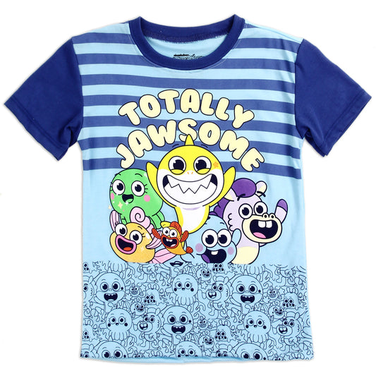 BABY SHARK Boys Toddler T-Shirt (Pack of 6)