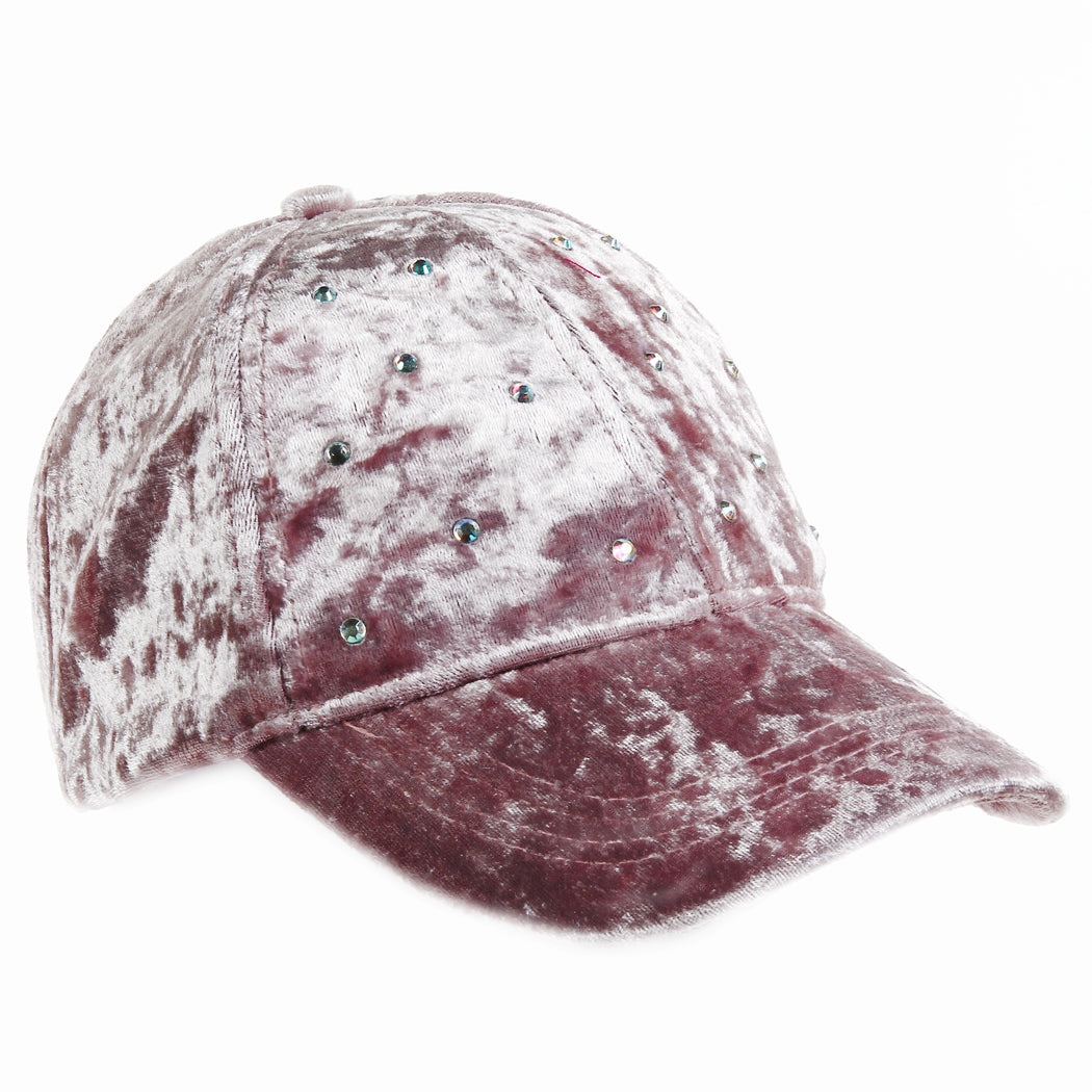 LIMITED TOO Velvet Baseball Cap (Pack of 3)