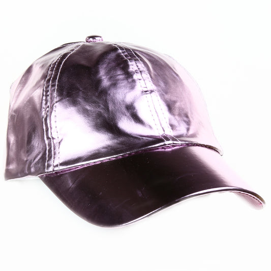 LIMITED TOO Metallic Pleather Cap (Pack of 3)