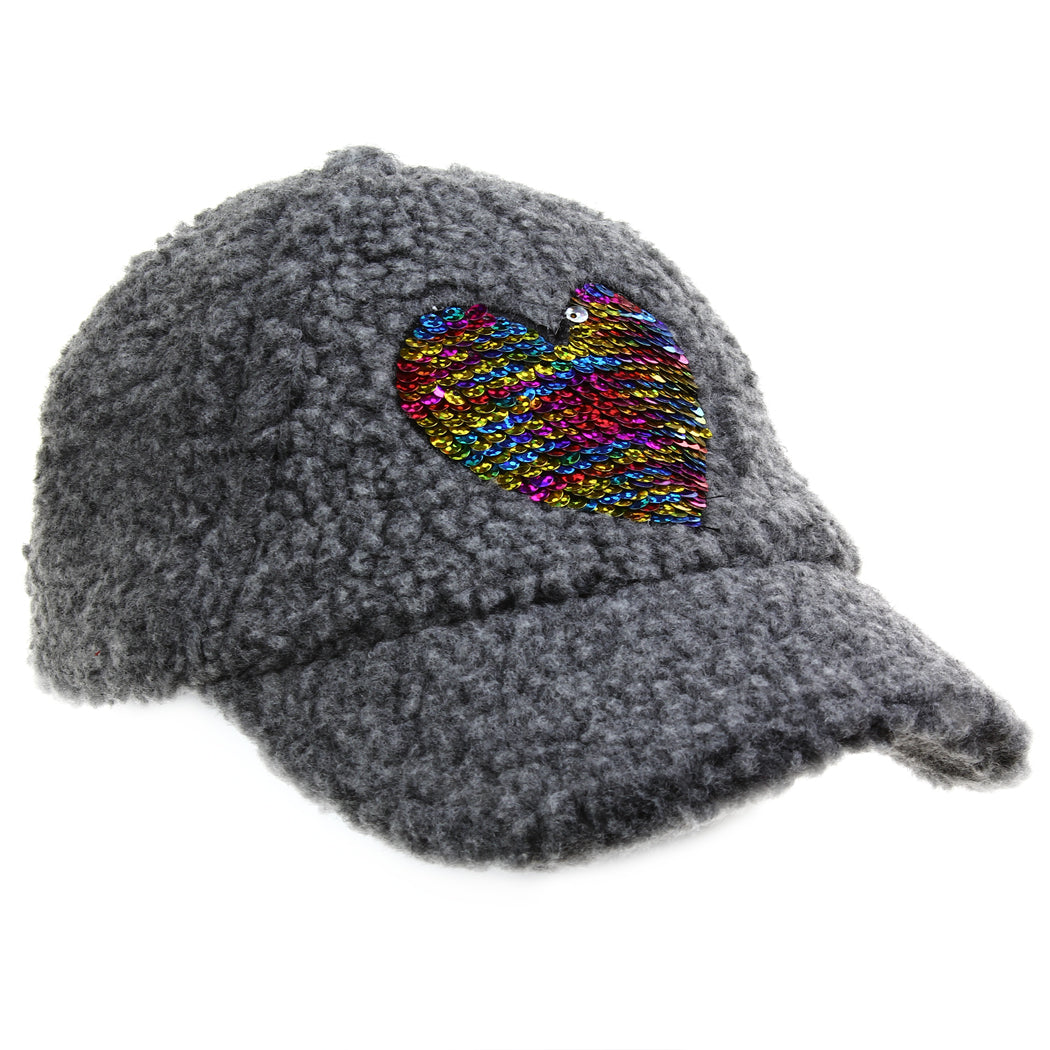 LIMITED TOO Sherpa Cap W/ Flip Sequin (Pack of 3)