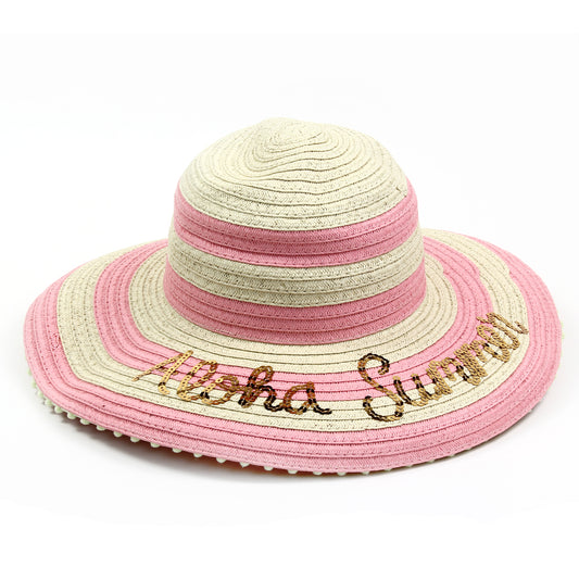 LIMITED TOO Sun Hat - Aloha Summer (Pack of 3)