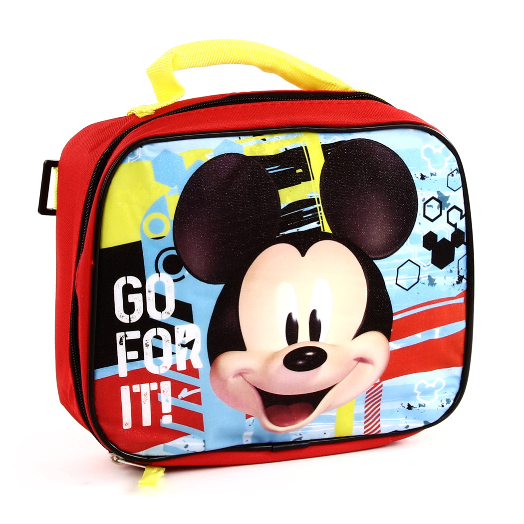 MICKEY MOUSE 16" Backpack W/ Lunch Bag (Pack of 3)
