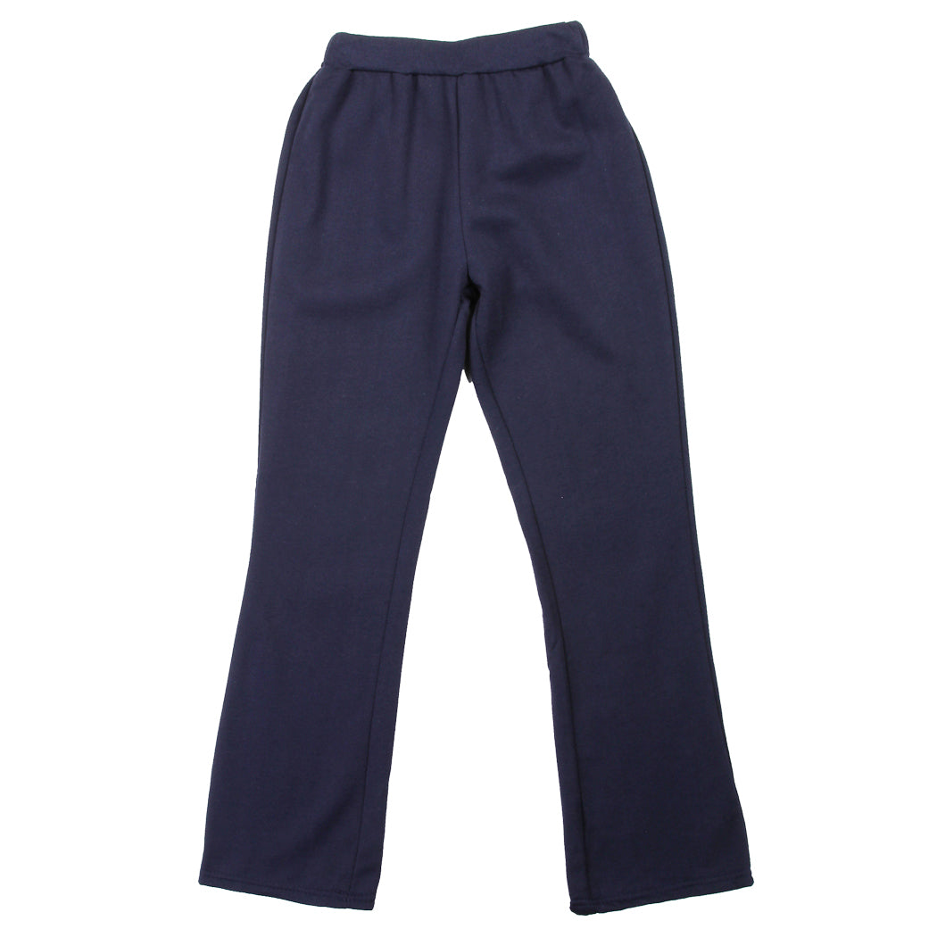 Girls 4-6X Basic Lightweight Fleece Pants (Pack of 6) - Navy