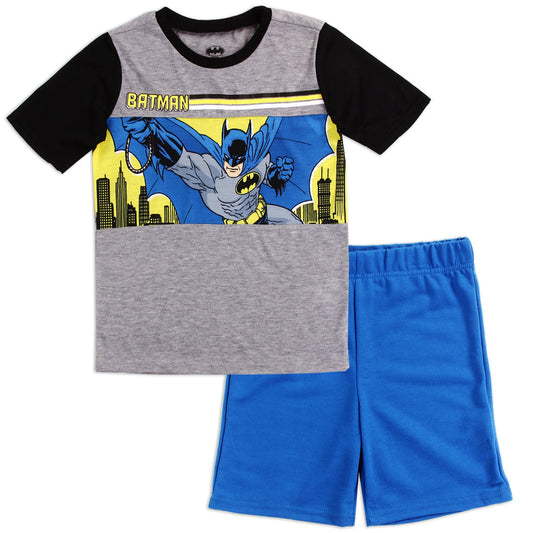 BATMAN Boys Toddler 2-Piece Short Set (Pack of 6)